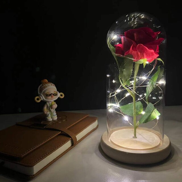 Eternal LED Rose Dome