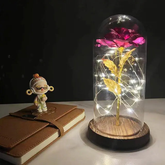 Eternal LED Rose Dome