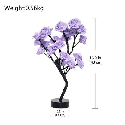 Tree of Love – LED Rose Blossom Tree for Elegant Home Décor