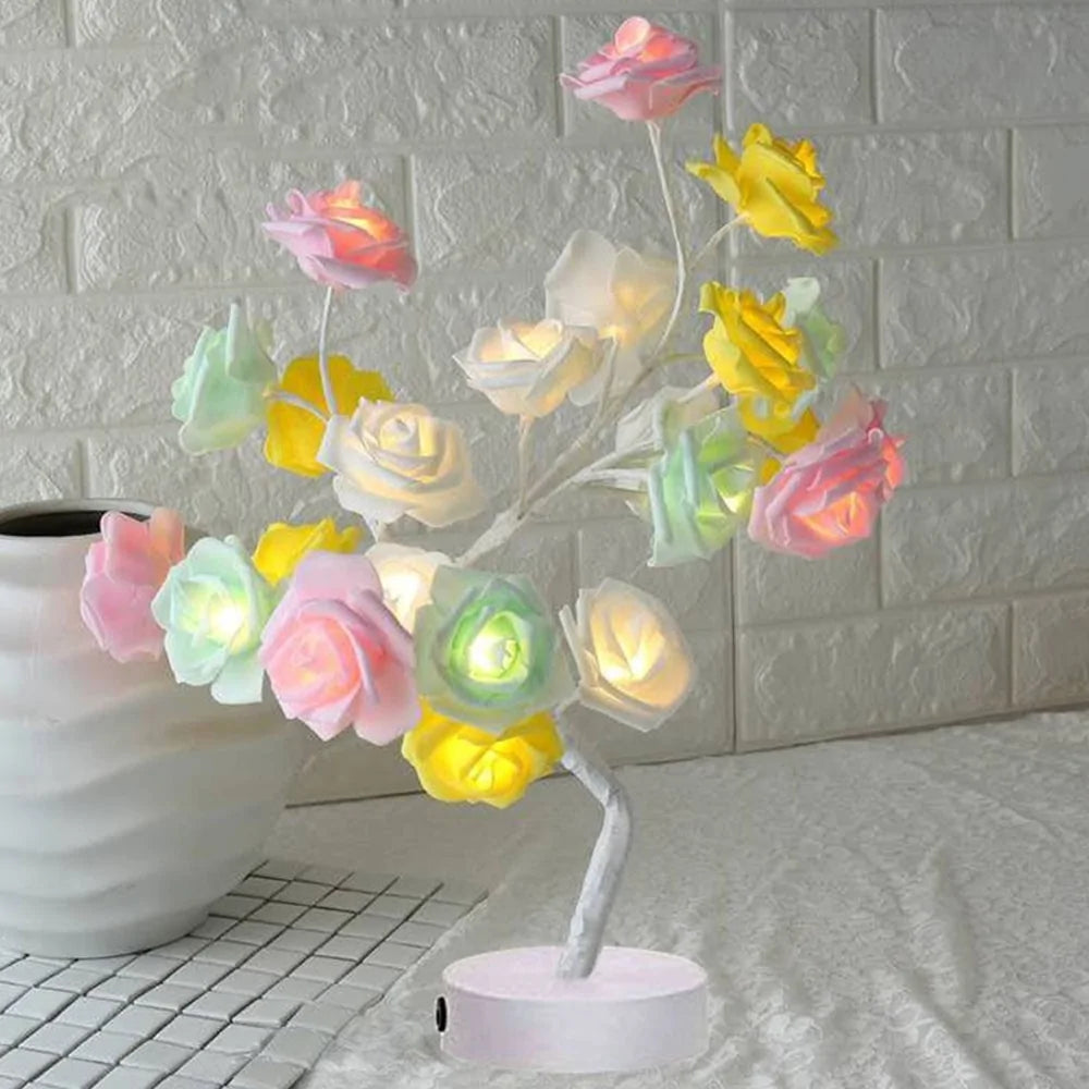 Tree of Love – LED Rose Blossom Tree for Elegant Home Décor