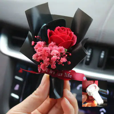 Eternal Mini Bouquet – A Timeless Touch of Love for Your Car