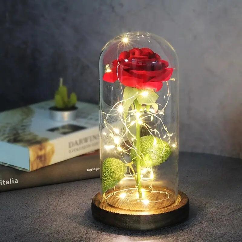 Eternal LED Rose Dome